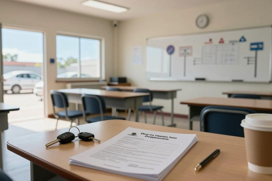 Niedokończony kurs na prawo jazdy