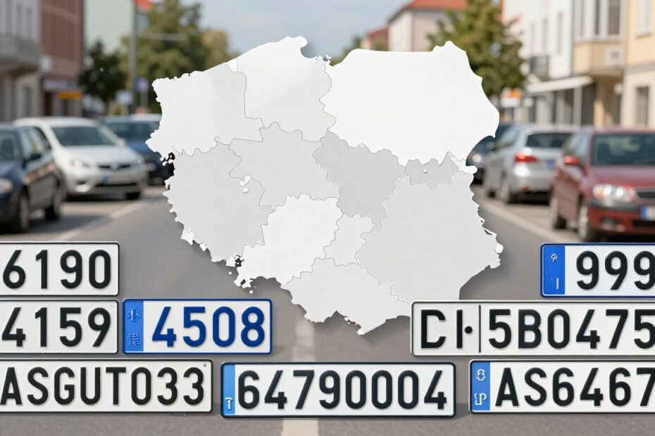 Rodzaje tablic rejestracyjnych w Polsce