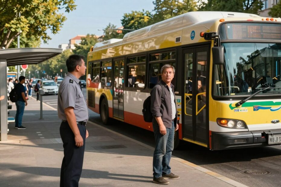Czy można wysadzić pasażera na przystanku