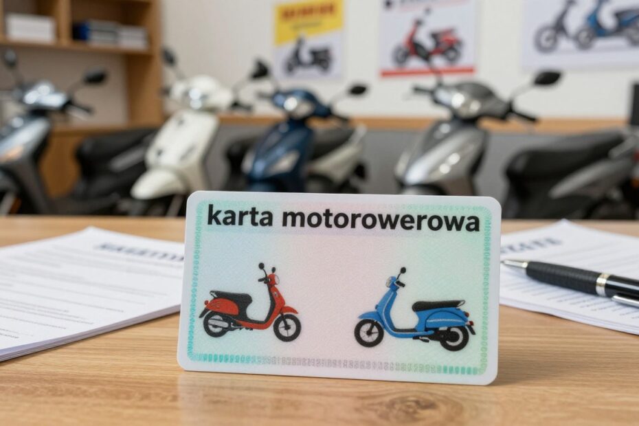Do czego uprawnia karta motorowerowa