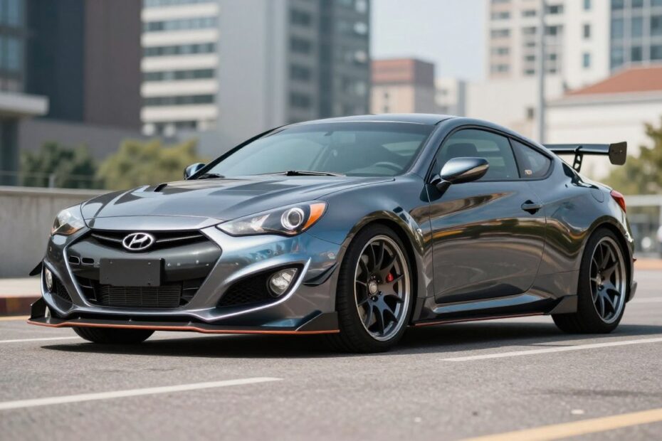 Hyundai Coupe body kit