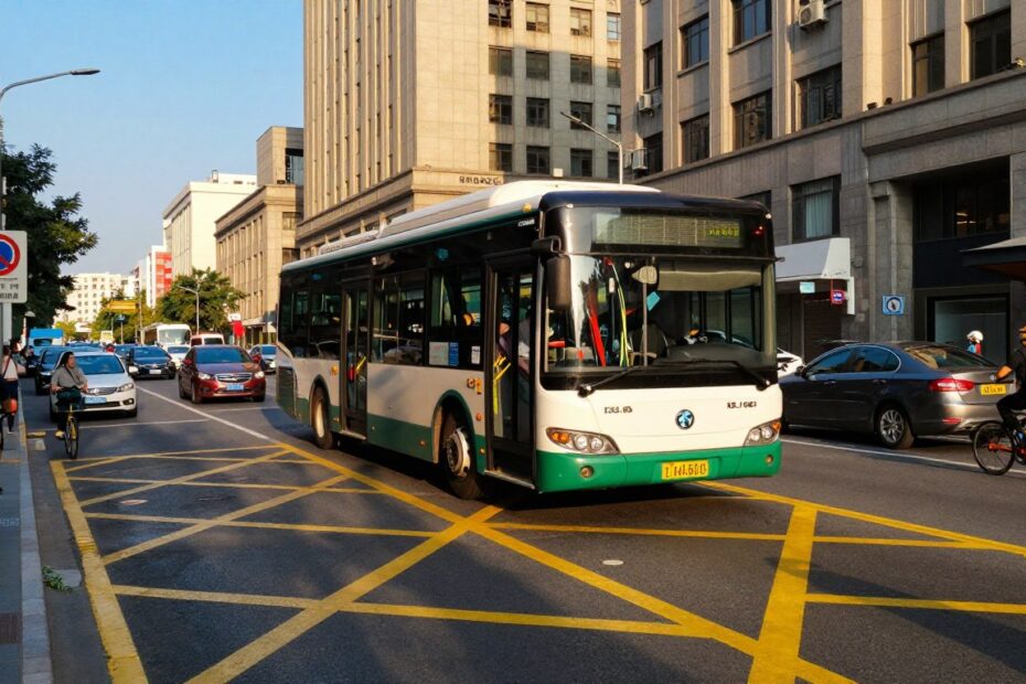 Ile punktów za jazdę buspasem