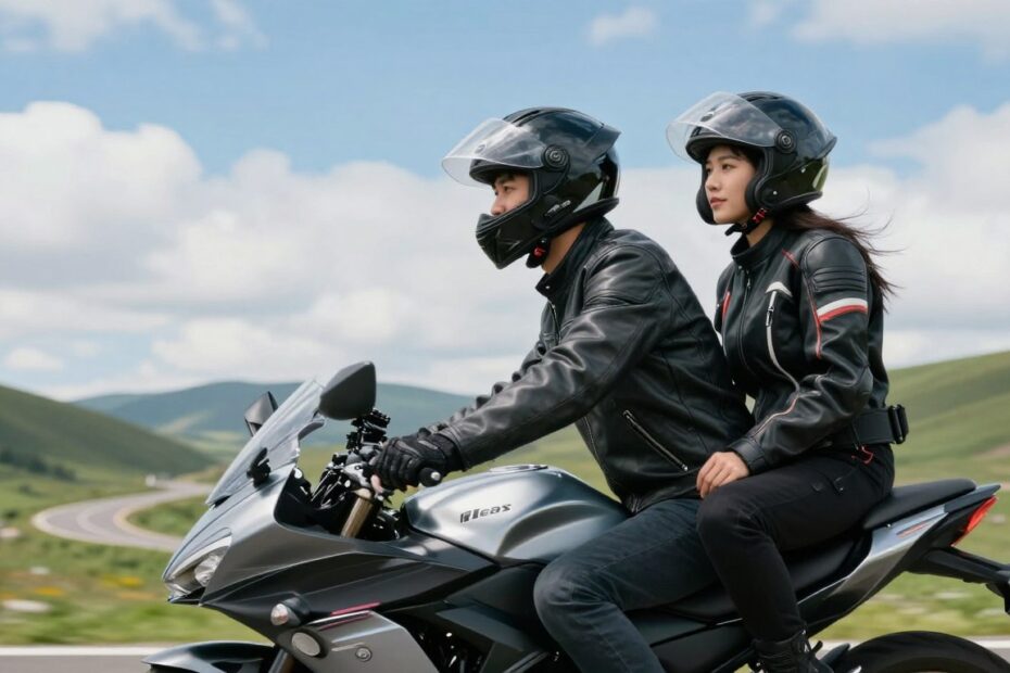 Jak się ubrać na motor jako pasażer