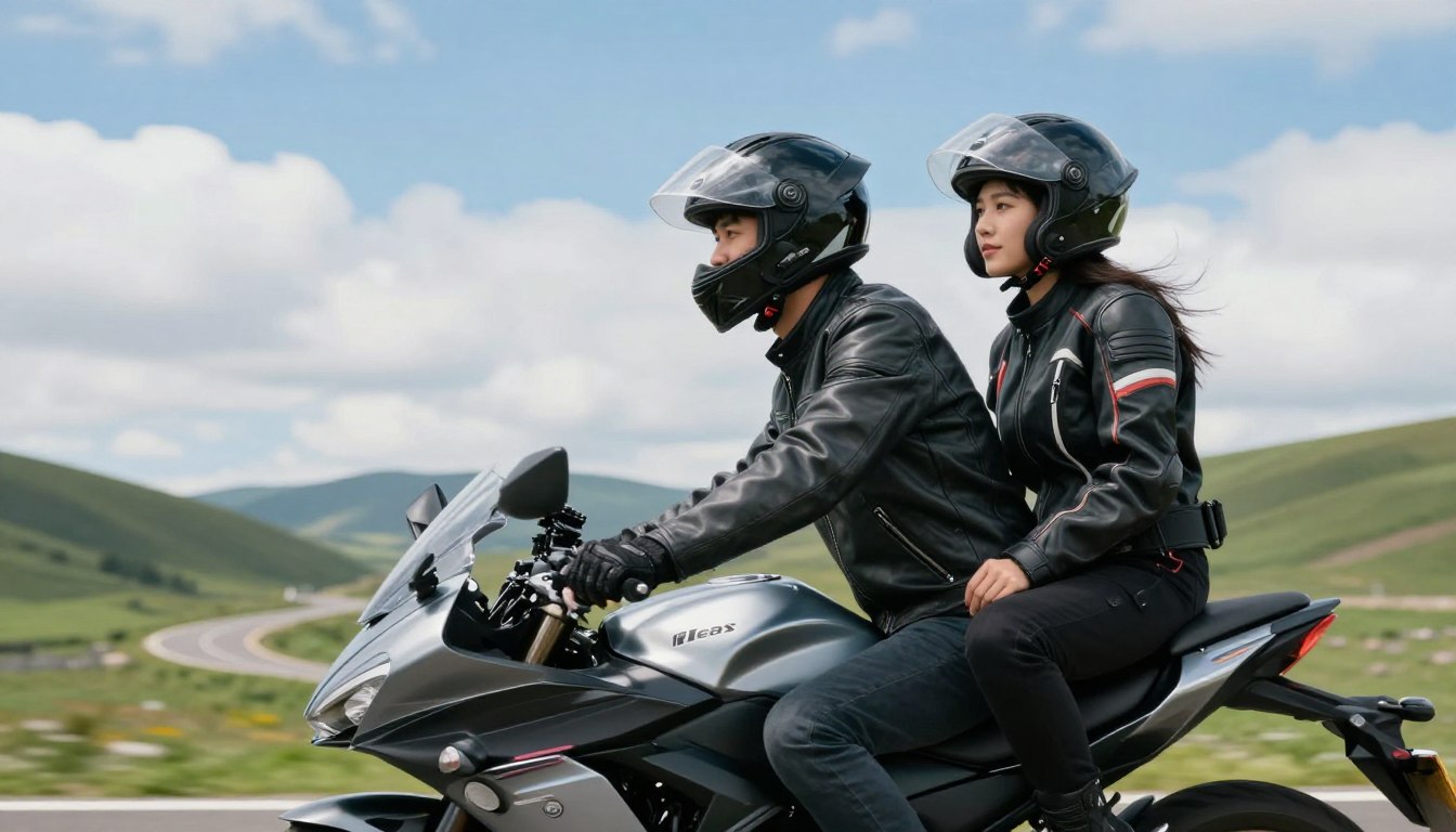 Jak się ubrać na motor jako pasażer