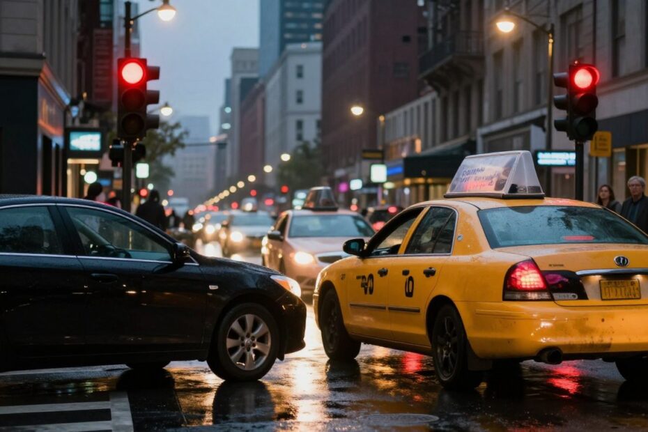 Jaki mandat za przejazd na czerwonym świetle