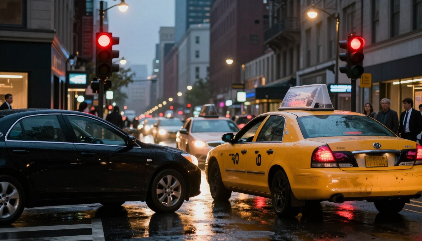 Jaki mandat za przejazd na czerwonym świetle
