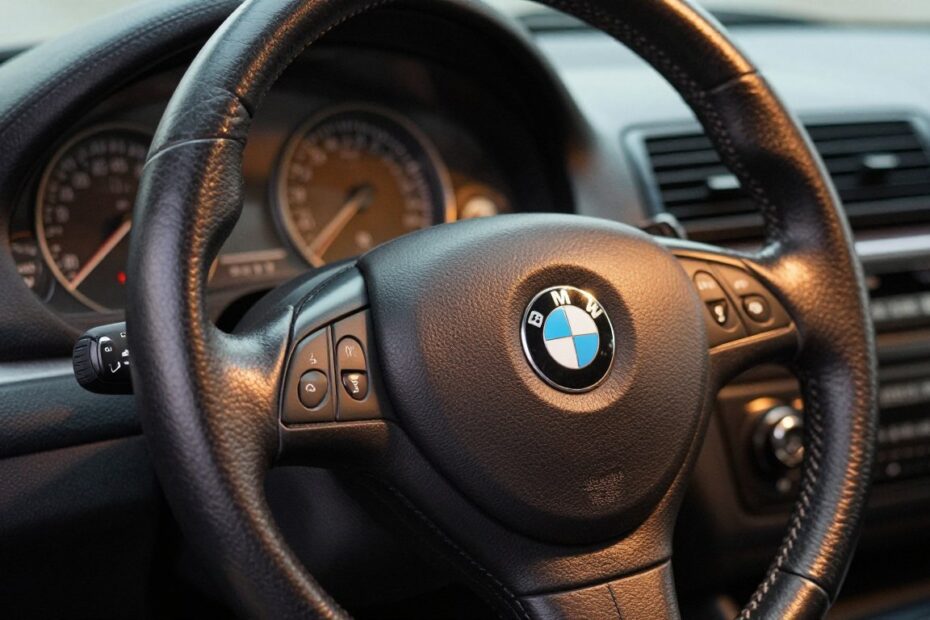 Obszycie kierownicy BMW E46