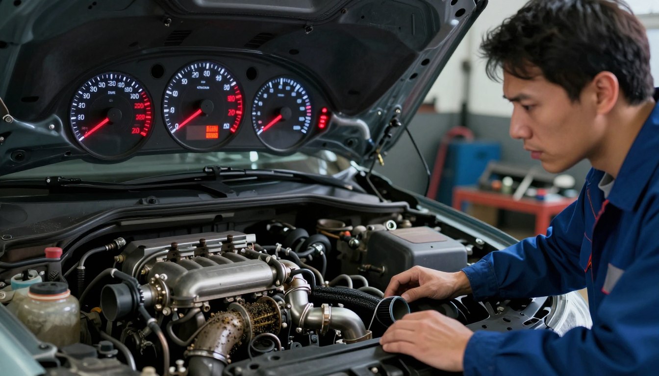 Pierwsze objawy zapchanego DPF