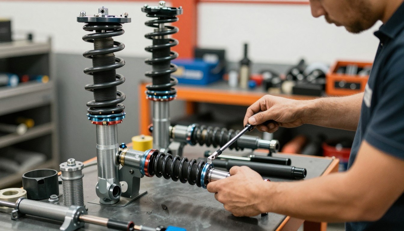 Regulacja zawieszenia gwintowanego